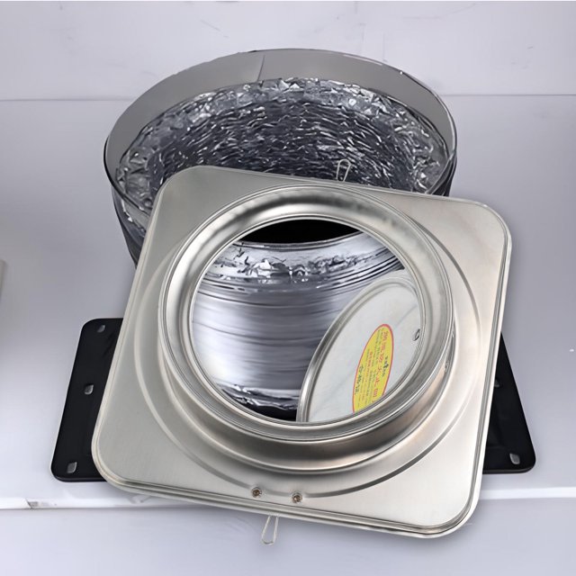 BESTYASH Antirretorno Para Campana Extractora De Cocina Fabricada En Duradero