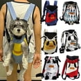 thumbnail image 3 of Pet Dog Carrier Backpack denim Dog Carriers Bag Outdoor Travel Backpack Breathable Portable Pet Dog Carrier for dogs Cats ShopWise Round, 3 of 15
