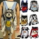 thumbnail image 3 of Pet Dog Carrier Backpack denim Dog Carriers Bag Outdoor Travel Backpack Breathable Portable Pet Dog Carrier for dogs Cats ShopWise Round, 3 of 15