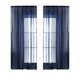 thumbnail image 1 of Cortinas Modernas en Azul Marino con Detalles Plateados, Tamaño 140x260 cm, Paquete de 2 Piezas, 1 of 7