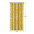 thumbnail image 5 of Yellow Dog Paw Footprint Shower Curtain 36"x72" ,Bathroom Decorative Shower Curtains Set with 12 Hooks,Modern Waterproof Washable Shower Curtain, 5 of 6