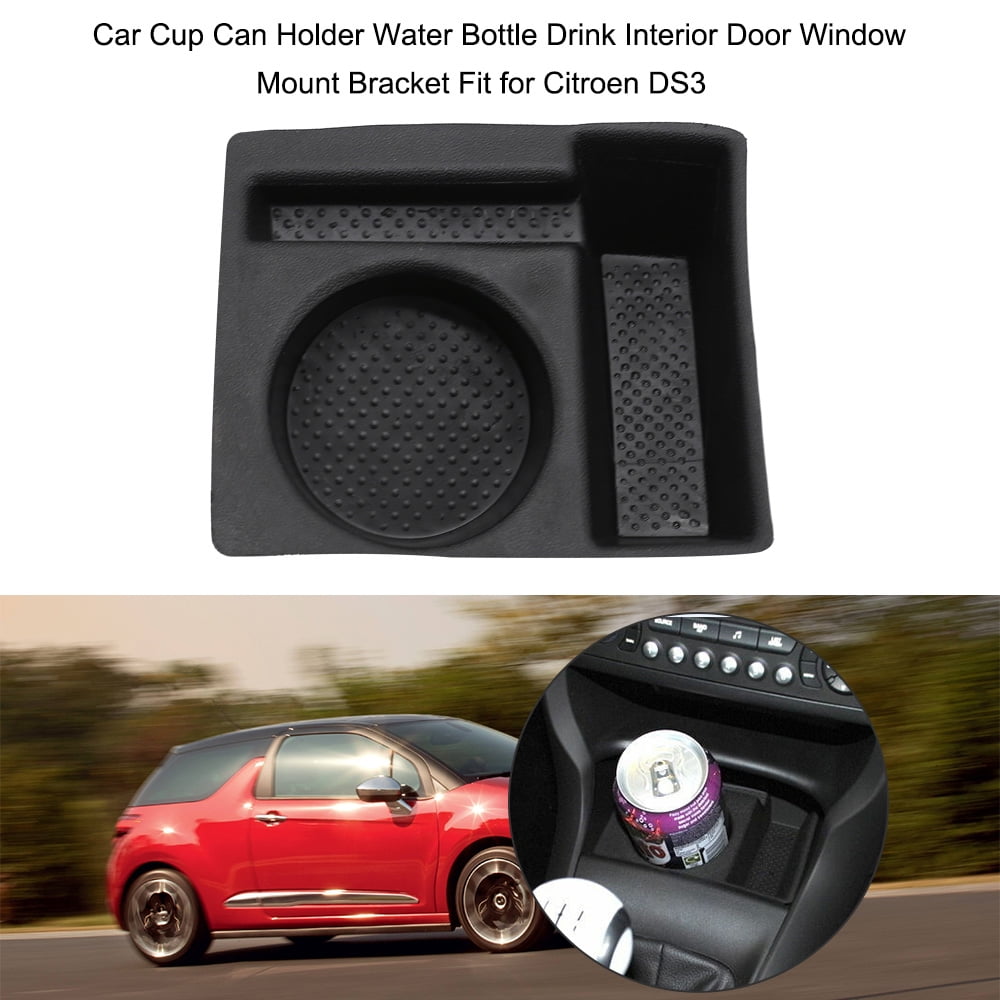 Car Cup Can Holder Water Bottle Drink Interior Door Window Mount Bracket Fit for Citroen DS3 - Walmart.com