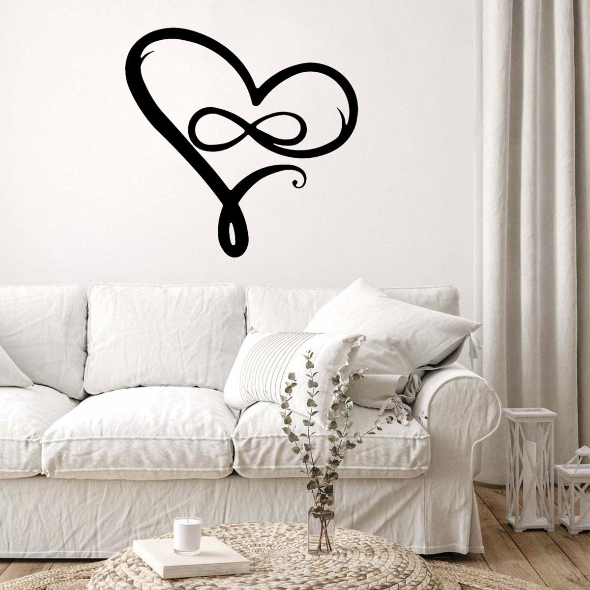 Black Heart Gesture Modern Home Decoration, Home Decoration Gifts for Women,  Hom