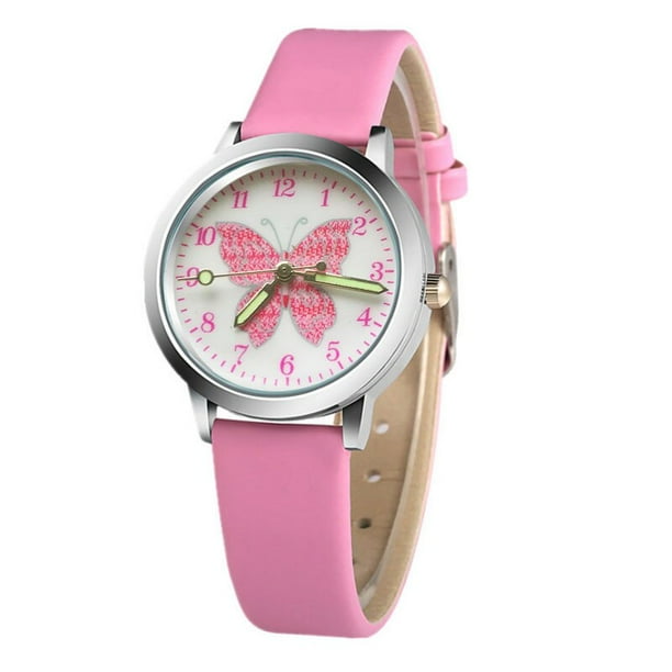 Girls 2024 pink watch