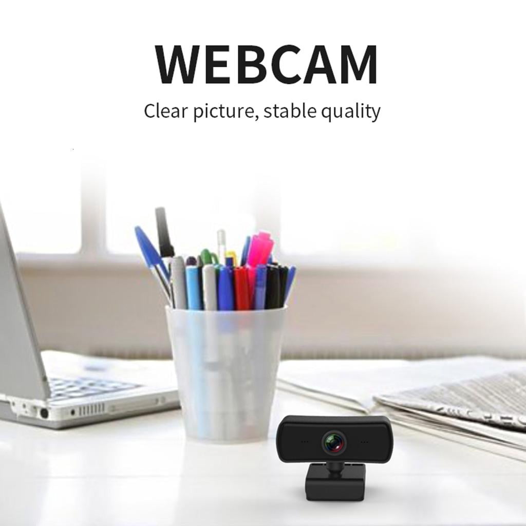 Webcam with Mic for Desktop Laptop Computer Meeting Streaming Web Camera Usb