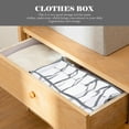 thumbnail image 6 of KONTONTY Grey Household Clothes Organizer, Multi-Functional Foldable Closet Storage Accessory, Easy to Clean and Space-Saving, 6 of 8