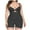 Black, variant on Generic Plus Size Shapewear for Women Butt Lifter Body Shaper Tummy Control Tight Slimers Zip Up Control Slips Waist Cinchers