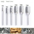 thumbnail image 5 of Carbide Rotary File Milling Metal Grinding Cutter Burr Head Drill Bit 6mm Shank, 5 of 5