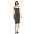 thumbnail image 2 of Planet Gold Juniors Metallic Midi Slip Dress, Sizes XS-XXXL, 2 of 5