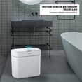 thumbnail image 4 of Joybos Bathroom Trash Can with Lid, 3 Gallon Slim Plastic Waste Basket, Motion Sensor Garbage Bin, 4 of 13