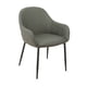 thumbnail image 1 of SILLA SENARA PU GRIS PATAS NEGRAS, 1 of 3