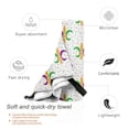 thumbnail image 3 of Kll Mardi Gras Carnival1 Microfiber Beach Towel Fast Drying,Extra Large 31.5"X63" Sand Free Beach Towel Super Lightweight Towels For Swimming Pool,Camping,Picnic,Yoga Gym Sports, 3 of 8