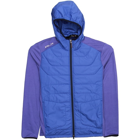 RLX Ralph Lauren Men's Full Zip Hooded Quilted Jacket