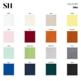 thumbnail image 5 of Solino Home White Tablecloth 54 x 72 Inch - Dru Cotton Linen Rectangle Tablecloth - Machine Washable Table Cloth for Winter, Mothers Day, Spring, Easter, 5 of 5