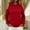 A_Red#06, variant on Yteetum Women's Fall Winter Hoodies Oversized Long Sleeve Openwork Off the Shoulder Hoodie Womens Casual Solid Loose Comfy Hooded Sweatshirts
