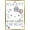 Gold Framed Version, variant on Hello Kitty: 20 Starshine - Face Wall Poster, 22.375" x 34"