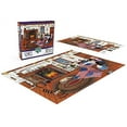thumbnail image 2 of Buffalo Games - Charles Wysocki - The Quiltmakers - 300 Piece Jigsaw Puzzle, 2 of 6
