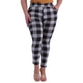 thumbnail image 5 of Plus Size Tummy Control Sculpting Treggings - Black, White, Mustard Plaid, 5 of 8