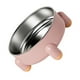 thumbnail image 2 of Comedero para mascotas antideslizante con base desmontable de 4 patas, de acero inoxidable, de gran capacidad, para gatos y perros, para interior, color rosa, 2 of 12