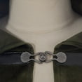 thumbnail image 6 of Hvyesh Renaissance Hooded Cape Victorian Capelet Medieval Cloak Halloween Cropped Robe, 6 of 9