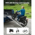 thumbnail image 2 of VEVOR 600 lbs Aluminum Ramps 1Pcs Heavy-duty Loading Ramps with Handles, 2 of 9
