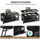 thumbnail image 5 of Mesa De Centro De Madera Rustica Elevable 2 Cajones Abatible, 5 of 6