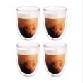 thumbnail image 1 of Vasos de Vidrio Redlemon  Termicos Doble Pared Para Café 4 Pz 360ml, 1 of 8