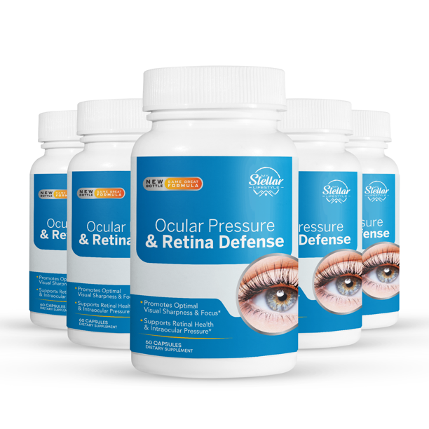 5 Pack Ocular Pressure & Retina Defense, support healthy intraocular