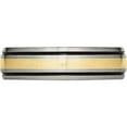 thumbnail image 3 of Titanium/14K Titanium Antiqued And Brushed With 14K Yellow Inlay 6mm Grooved Band (Size 11.5) Made In China tb108-11.5, 3 of 5