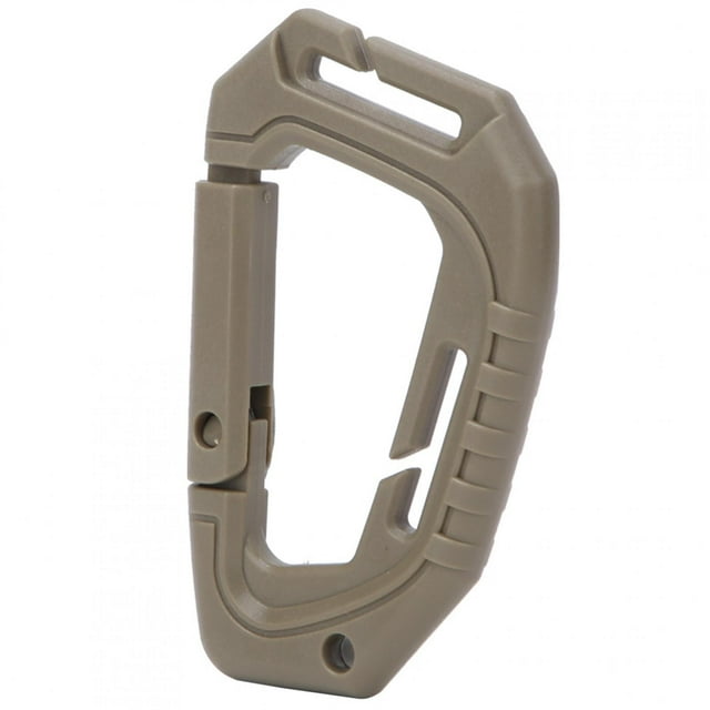 Hebilla de Mochila Hebilla d de forma d de forma, Carabinador de Alta Resistencia, de Tamamo Mediano Liviano para Hamacas Descendientes de la Corriente de Escalada Al Aire Libre