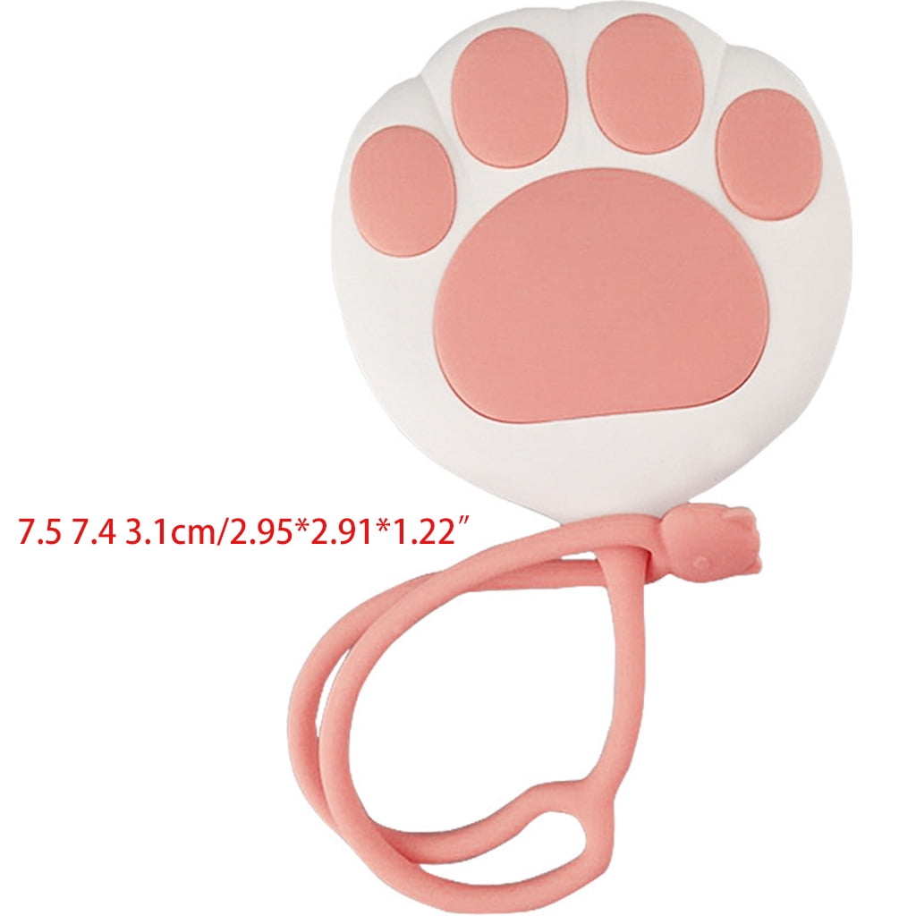 CIYISON Mini Double Sided Quick Heating Hand Warmer for Cat's Paw Shape Can Be Used As A Pendant