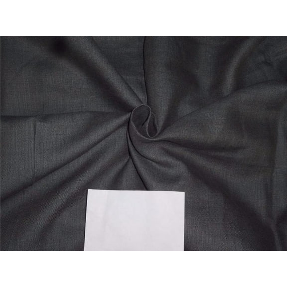 Heavy Linen Blueish Grey Color Fabric 58quot; Cut Length of 2.70 yards
