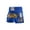 Blue, variant on Rswnyirn Kids Boys Muay Thai Shorts Boxing Shorts Boxer Training Trunks Satin Kickboxing Shorts Green 13-14