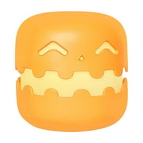 YujiCraft Collapsible Halloween Pumpkin Lamp Light Up Decor for Party Favors Indoor Outdoor Decoration,B