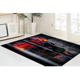 thumbnail image 3 of Easy To Clean Rug, 3D Printeds Rug, Car Lover Gift Rugs, Printed Rugs, Car Racing Lover Gift Rugs, Car Rugs, Boy Room Rug, Large Rug, 2'x3' - 60x90 cm, 3 of 9