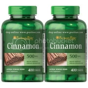 Puritan's Pride Cinnamon 500 mg (2 PACK)
