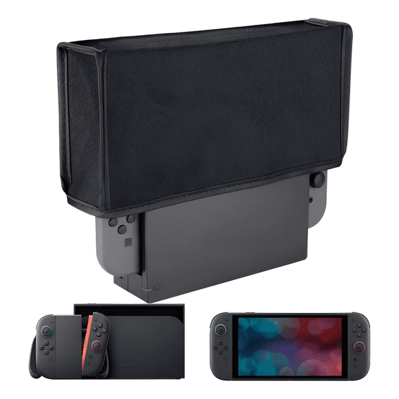Funda Protectora Nintendo Switch 2 Oxford Xtellar Negro Antipolvo