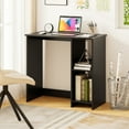 thumbnail image 2 of Gymax 31.5'' Small Computer Desk Home Office Study Writing Desk w/ 2 Compartments, 2 of 10