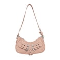 thumbnail image 4 of Bolso de hombro jinwen de PU para mujer rosa, 4 of 8