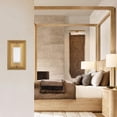 thumbnail image 4 of Rio Salto Estate Collection Brushed Brass Gold Double Rocker 2-Gang 5" x 5" Midsize Metal Light Switch Cover Outlet Cover Decorative Wall Plates Luxury Home Hardware, 4 of 9
