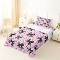 thumbnail image 3 of Erosebridal Black Pink Polkadots Bow Twin Sheet Sets for Girls, Dreamy Princess Bedding, 3 Pieces, 3 of 6