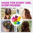 thumbnail image 6 of 50 Packs Assorted Color Butterfly Hair Clips,  Beautiful Mini Hair Accessories for Girls and Women, Random Color, 6 of 7