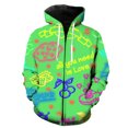 thumbnail image 1 of Sudadera con capucha y cremallera para hombre, con barra luminosa, de primavera, con estampado 3D, unisex, estilo Harajuku, estilo urbano, de gran tamaño, 1 of 6