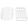 thumbnail image 1 of Rectangular Fryer Rack, Heat  304 Stainless Steel Fryer Rack  for Accessory, 1 of 8