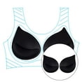 thumbnail image 2 of 3 Pair Bra Insert Pads Enhancer Removable Breathable Sports, 2 of 8