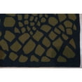thumbnail image 2 of EORC Green Handwoven Wool Contemporary Modern Flat Weave Rug, 6' x 8'-Color:Green,Material:Wool, 2 of 4
