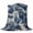 Blue, variant on Marble Blue White Blanket Soft Cozy Warm Twin Blanket for Bed, Plush Fuzzy Flannel Fleece Blankets for Sofa, Vintage Abstract Artwork Throw Blankets for Couch, Lightweight Gifts for Women, 60"x80"
