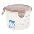thumbnail image 4 of Contenedores para cereales, contenedores para harina y alimentos secos. Rosa 600ml, 4 of 9