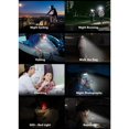 thumbnail image 4 of Rechargeable Waterproof Headlamps and 5 Modes Halolight 350 Lumens, Headlamp for Running, Kids, Camping, Cycling, Fishing LED Bright Headlight, 4 of 4