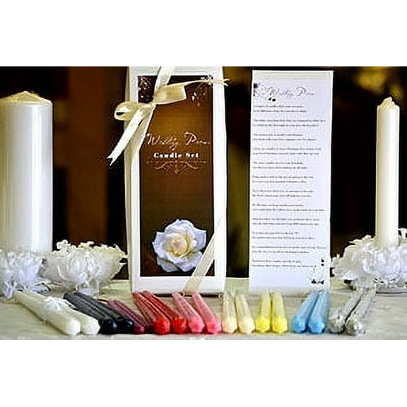 Bridal Poem Taper Candles Gift Box